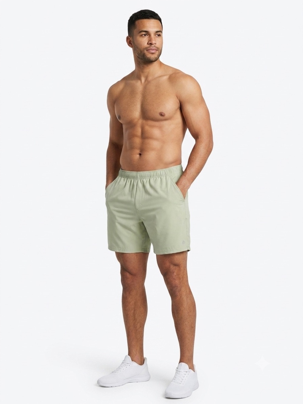 Men’s Yellow RBX Athletic Shorts